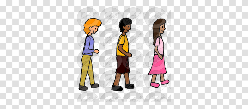 Line Dance Picture For Classroom Therapy Use, Person, People Transparent Png