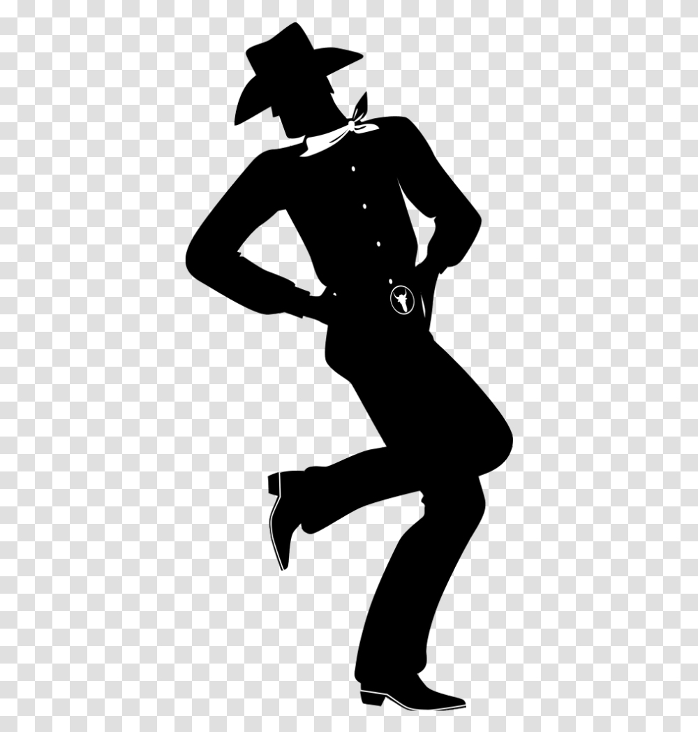 Line Dancing Couple Silhouette Silhouette Line Dancer, Person, Human, Mammal, Animal Transparent Png