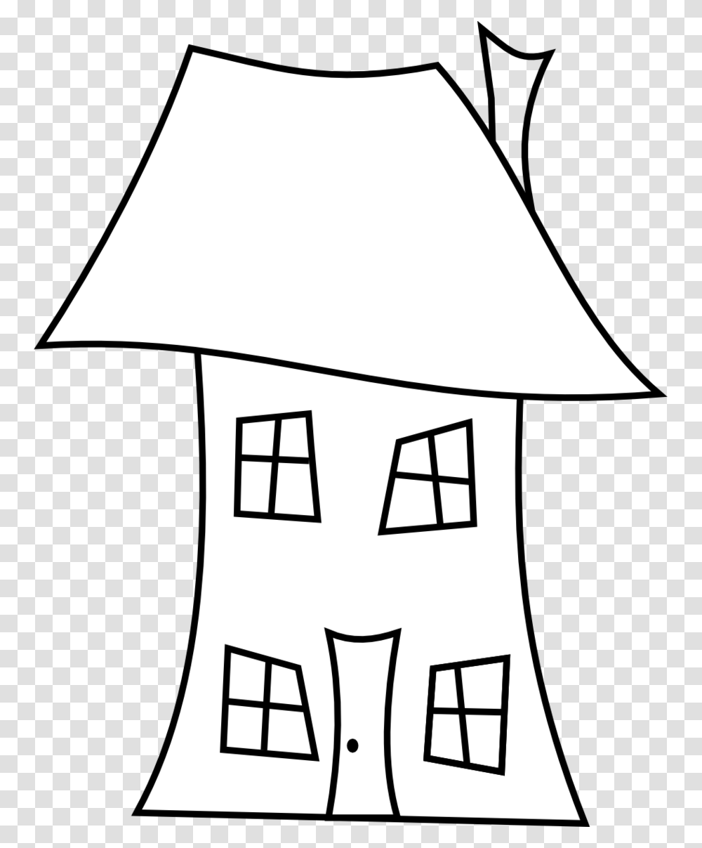 Line Drawing House Clipart Best Line Of Houses Cartoon, Outdoors, Nature, Building, First Aid Transparent Png