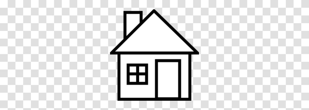 Line Drawing House Clipart, Housing, Building, Mailbox, Letterbox Transparent Png