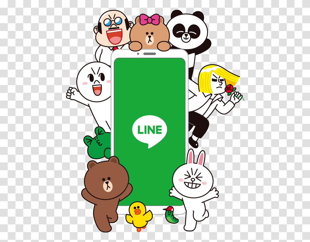 Line Friends Line Character Download, Electronics Transparent Png
