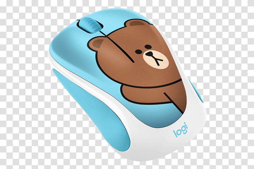 Line Friends Wireless Mice Let's Have Fun With Wireless Mouse, Hardware, Computer, Electronics, Clothing Transparent Png