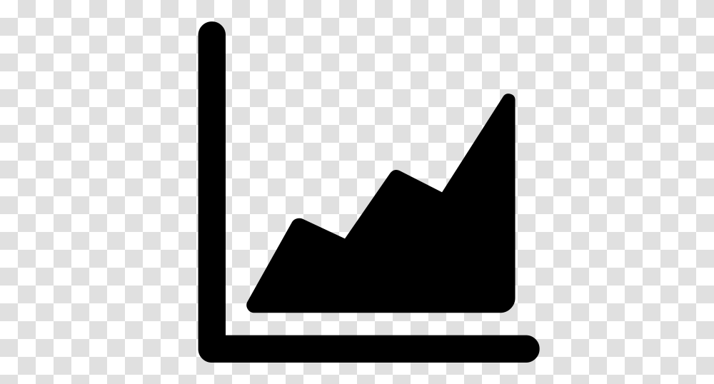 Line Graph Online Analytics Online Graph Icon With, Gray, World Of Warcraft Transparent Png