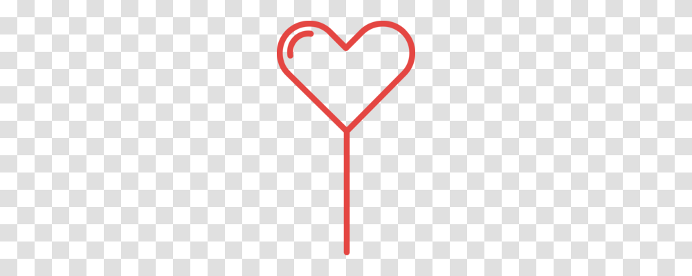 Line Heart, Cross, Rake, Slingshot Transparent Png