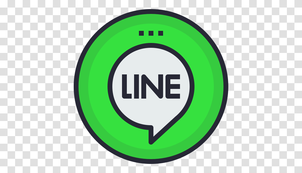 Line Icon Free Of Social Media Colored Icons, Label, Logo Transparent Png
