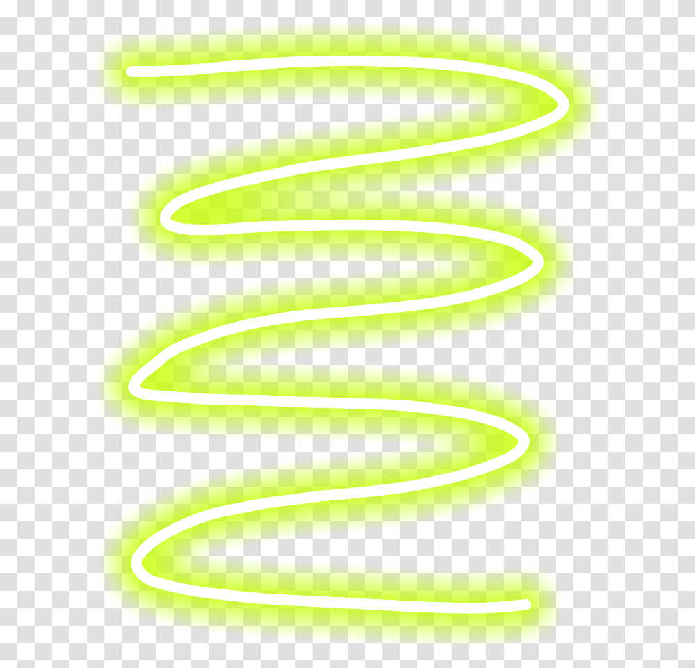 Line Lines Neon, Spiral, Coil Transparent Png