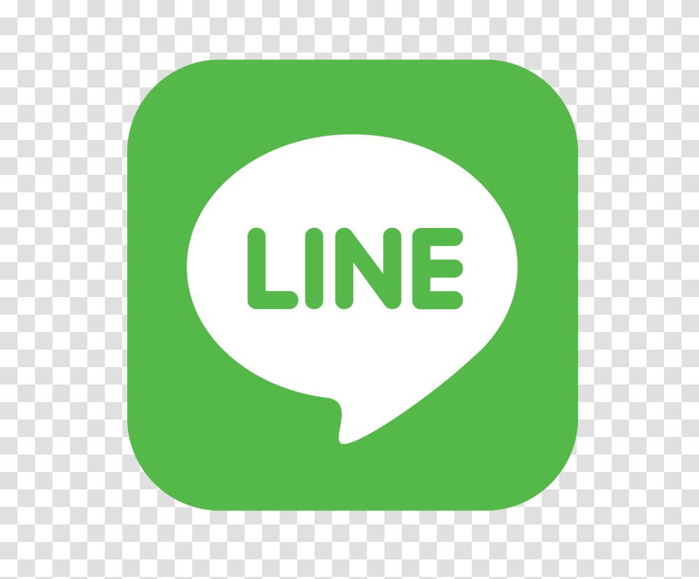 Line Messenger Logo Background Download, Label, Sticker Transparent Png