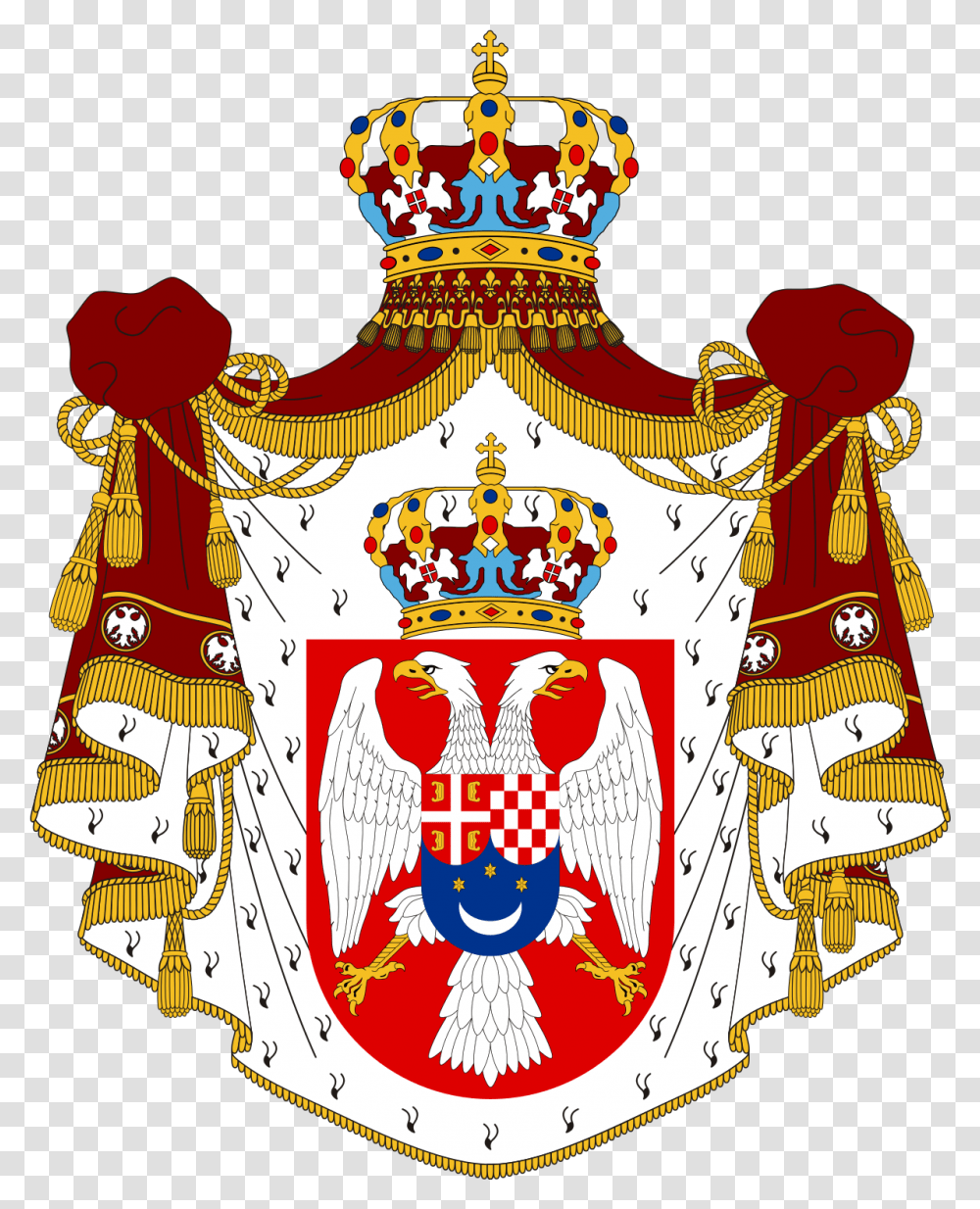 Line Of Succession To The Former Yugoslav Throne Wikipedia Kingdom Of Yugoslavia Flag, Emblem, Symbol, Armor, Logo Transparent Png