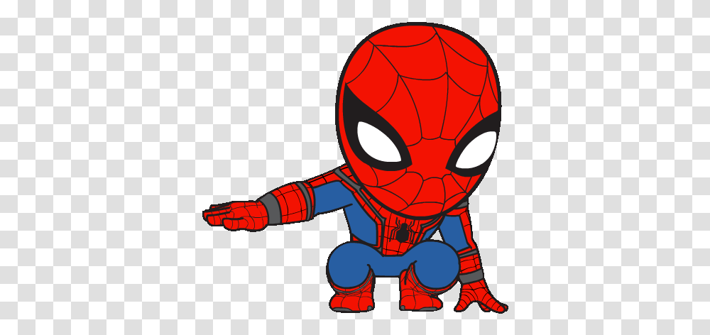 Line Official Stickers Spiderman Homecoming Jumbooka, Robot, Alien, Toy, Art Transparent Png