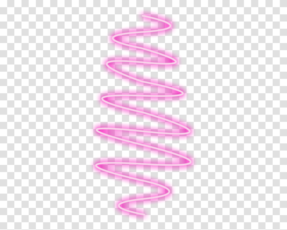 Line Pink Neon Tumblr Edit Pngedit Neon Pink Swirl, Light, Spiral, Coil, Scissors Transparent Png