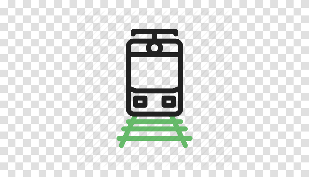 Line Railroad Railway Steel Track Train Travel Icon, Shopping Cart, Electronics, Screen, Fire Screen Transparent Png
