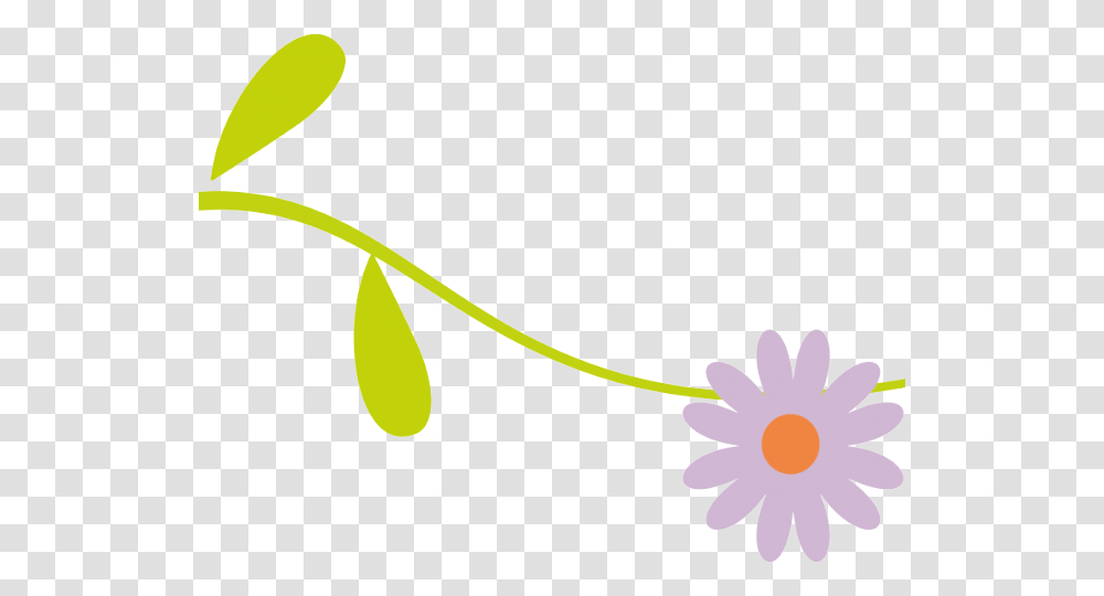 Line Separator Cliparts Flower Divider, Plant, Blossom, Daisy, Daisies Transparent Png