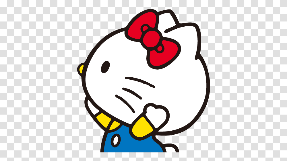 Line Sticker Hello Kitty Status Pochacco And Hello Pochacco And Hello Kitty, Bird, Animal, Fowl, Poultry Transparent Png