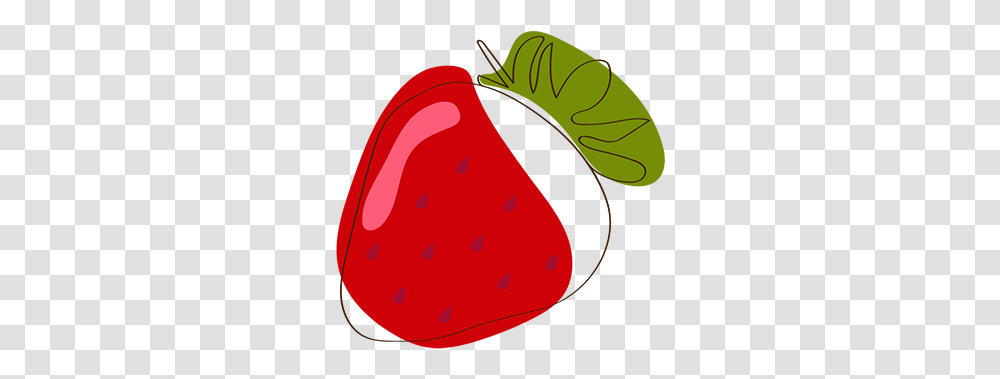 Line Strawberry Berry Free Icon Of Minimalism In One Pack Fresh, Plant, Fruit, Food, Vegetable Transparent Png