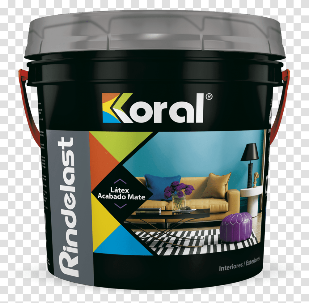 Linea Decorativa Pintura Koral Latex, Barrel, Bucket, Keg, Paint Container Transparent Png