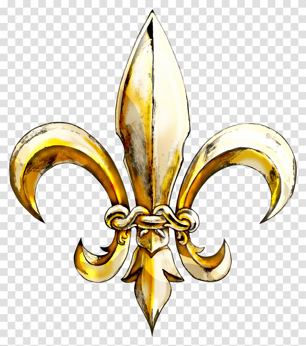 Lineage Design Fleur De Lis T Gold Fleur De Lis Transparent Png