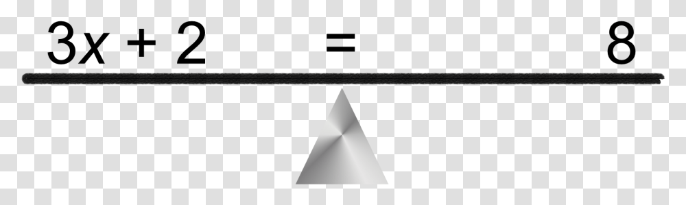 Linear Equation Seesaw Triangle Transparent Png