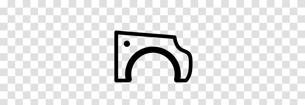 Linear Fender Mirror Road Mirror Icon With And Vector Format, Gray, World Of Warcraft Transparent Png