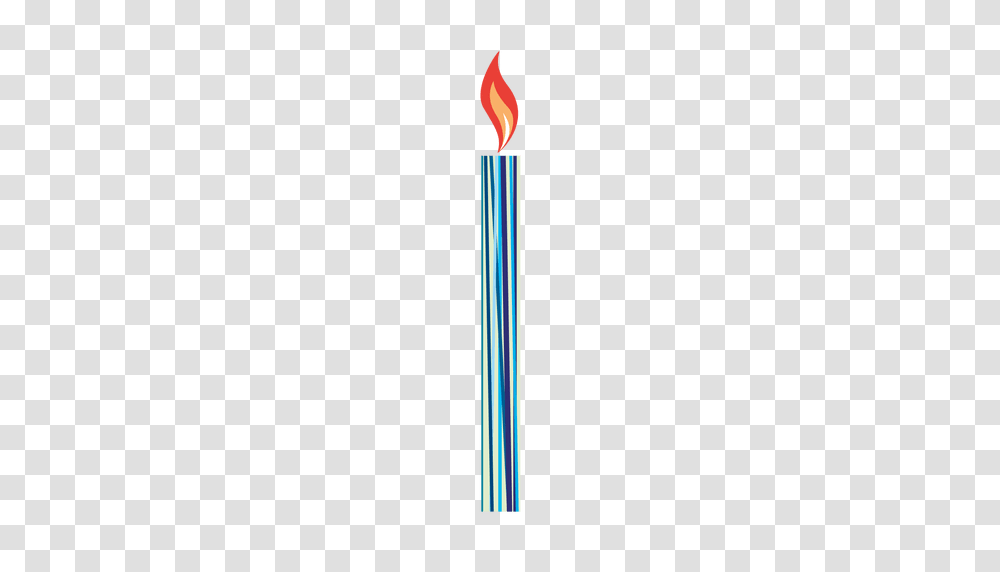 Linear Print Birthday Candle, Light, Torch, Stick Transparent Png