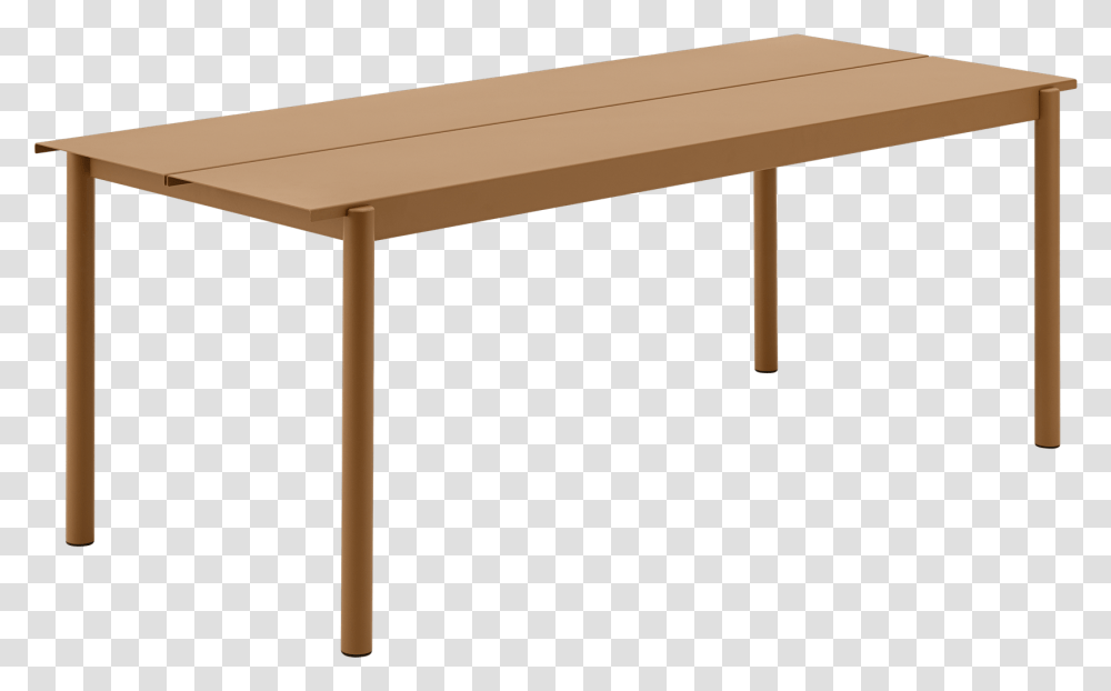 Linear Table Buorange Muuto Linear Steel Table, Furniture, Tabletop, Coffee Table, Bench Transparent Png