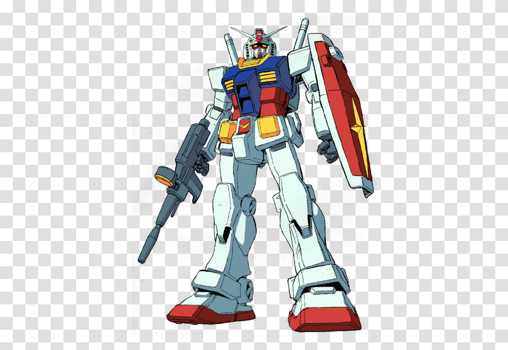 Lineart Color Hguc Rx Gundam, Robot, Person, Knight, Duel Transparent Png