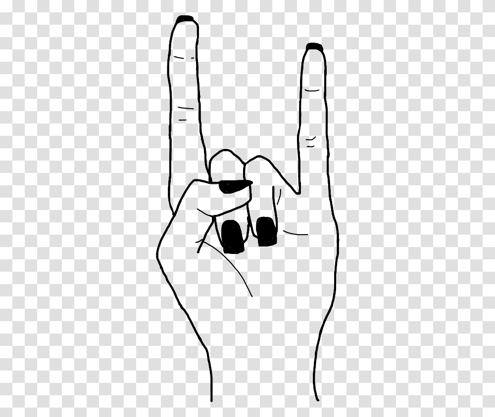 Lineart Hand, Gray, World Of Warcraft Transparent Png