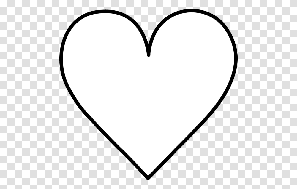 Lineart Heart, Balloon, Cushion, Pillow Transparent Png