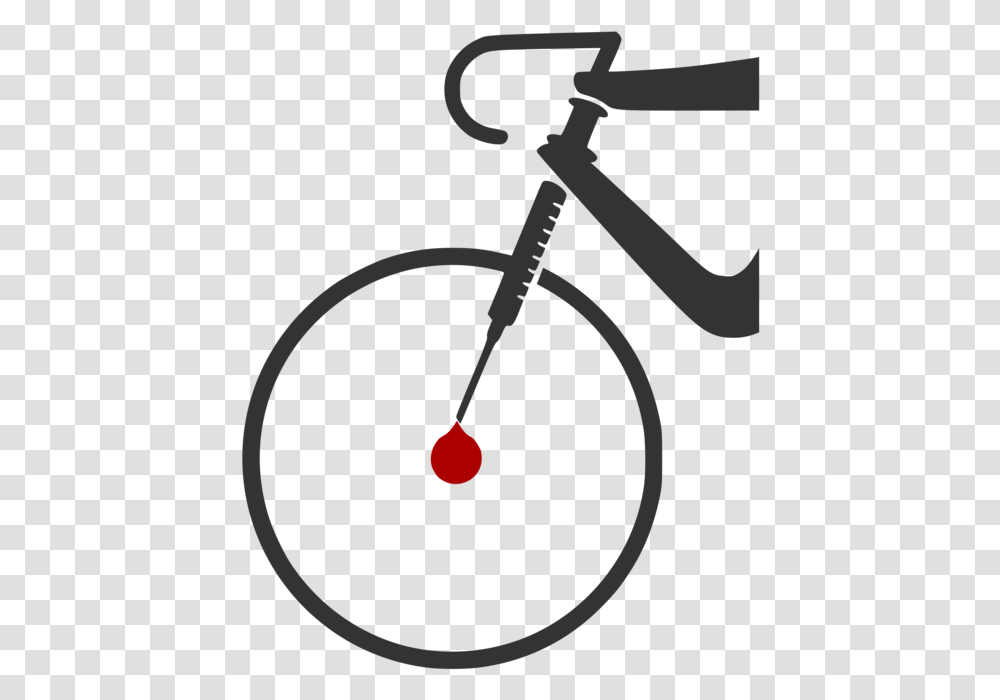 Linebicyclewheel Bicycle Handlebars Cartoon, Gauge, Machine, Spoke, Silhouette Transparent Png
