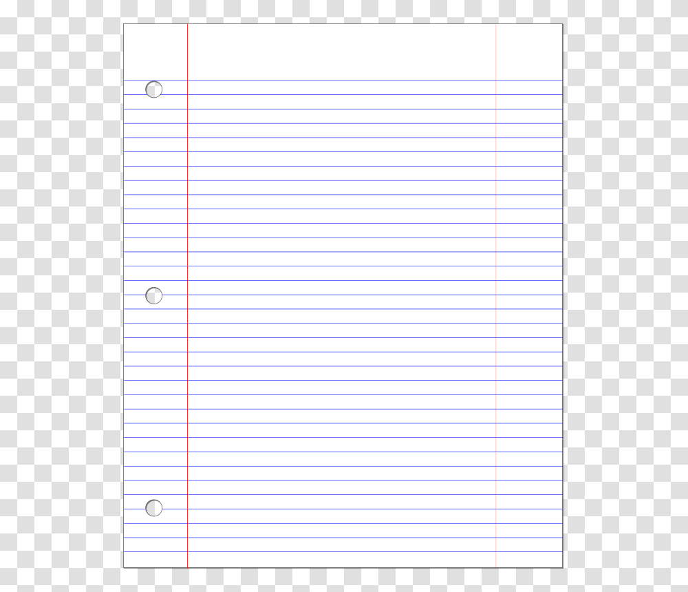 Lined Paper, Education, Page, Number Transparent Png