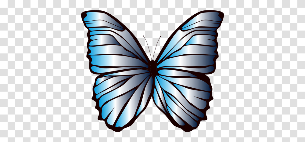 Lined Wings Butterfly Design & Svg Vector File Mariposas Gif Sin Fondo, Ornament, Pattern, Fractal, Graphics Transparent Png