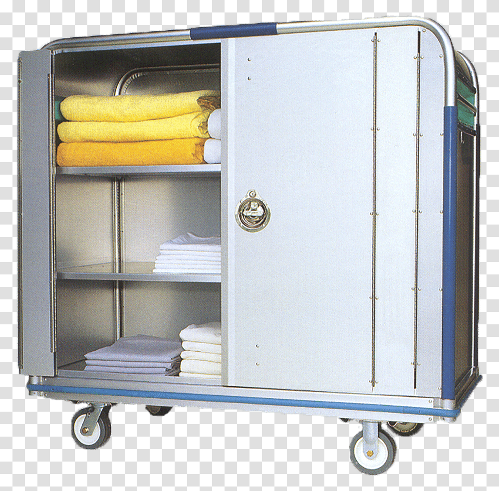 Linen Carts Linen Cart, Furniture, Cupboard, Closet, Moving Van Transparent Png