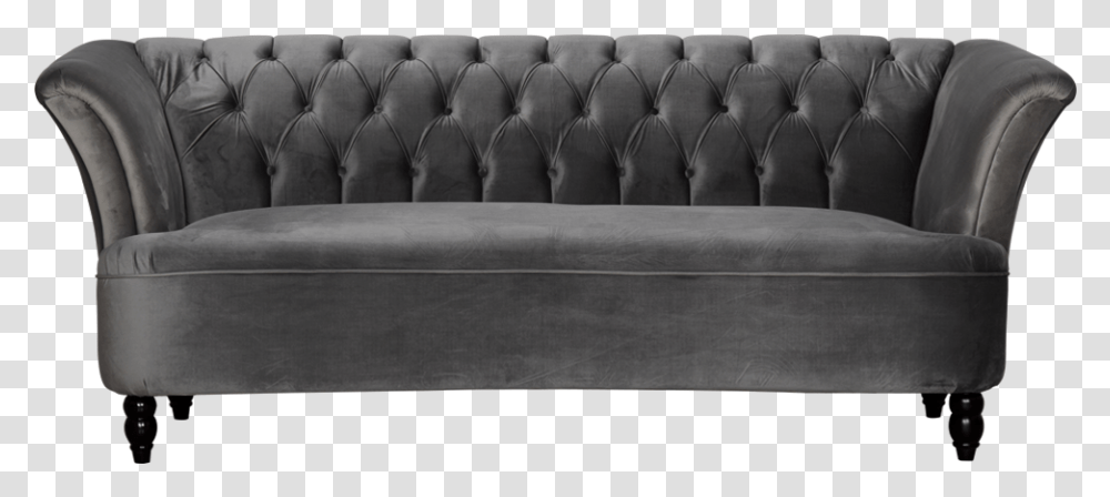 Linen Chesterfield Sofa, Couch, Furniture, Cushion, Armchair Transparent Png