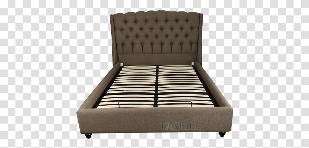 Linen Fabric Upholstered Electric Adjustable Bed Headboard Bed Frame, Furniture, Chair, Cushion, Mattress Transparent Png