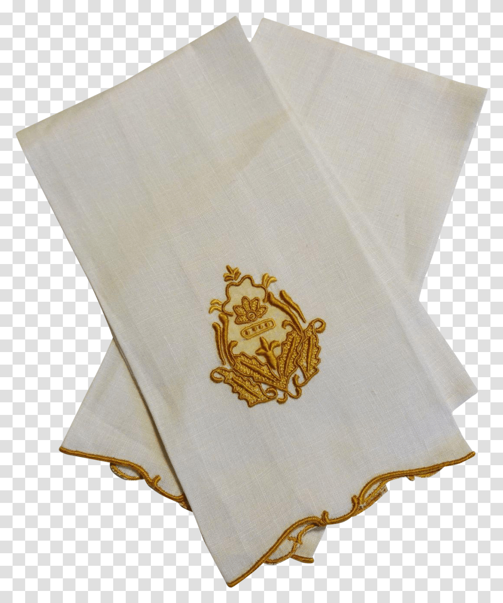 Linen Towels Guest Fingertip Vintage Marghab Madeira Paper, Napkin, Rug, Pattern Transparent Png