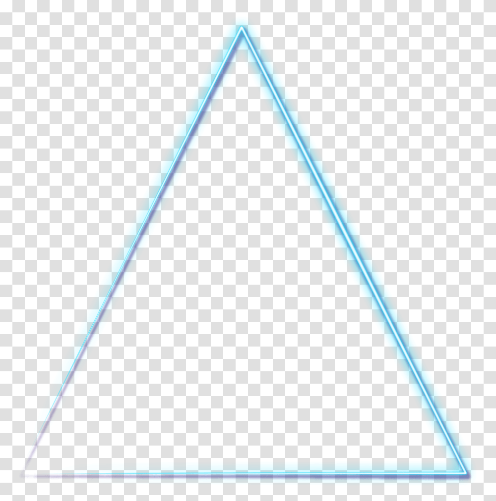 Lines Geometry Neon Glow Neoneffect Triangleart Triangle Transparent Png