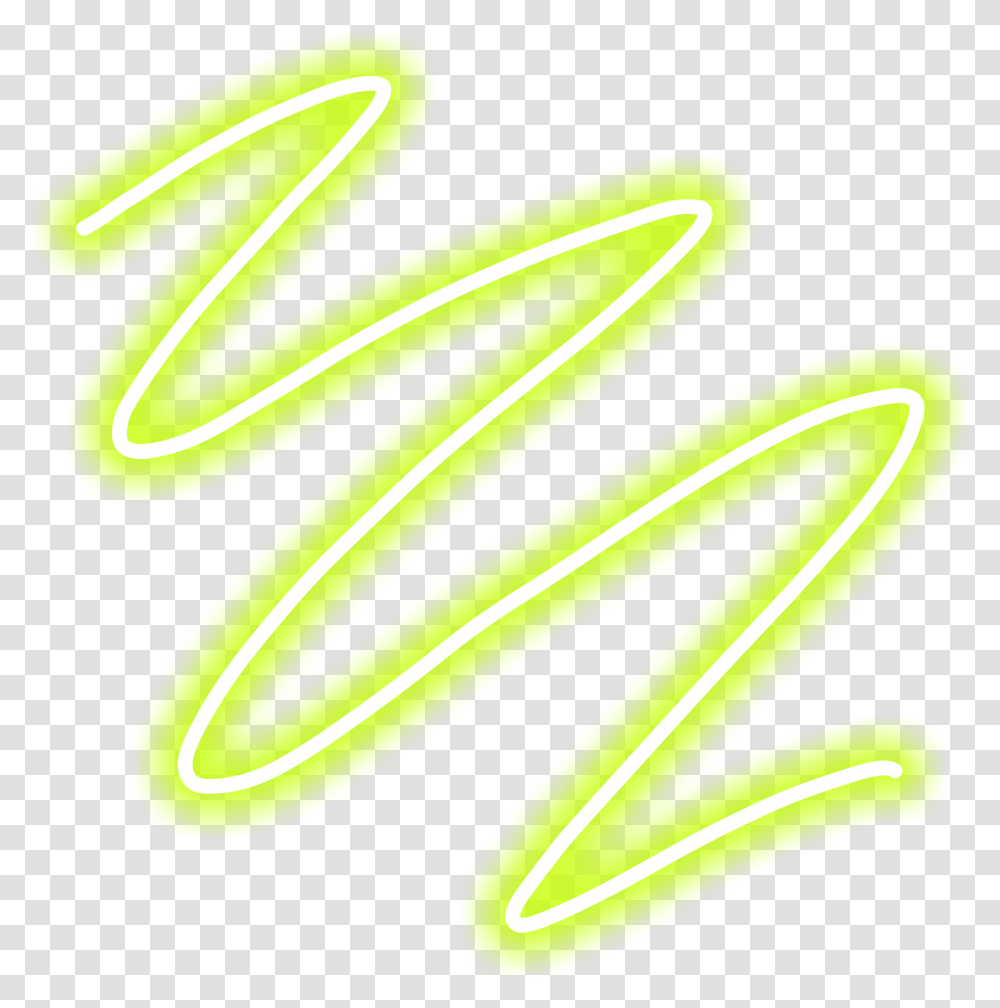 Lines Line Geometric Zigzag Frame Overlay Dash Zig Zag Line Neon, Light, Green, Flare Transparent Png