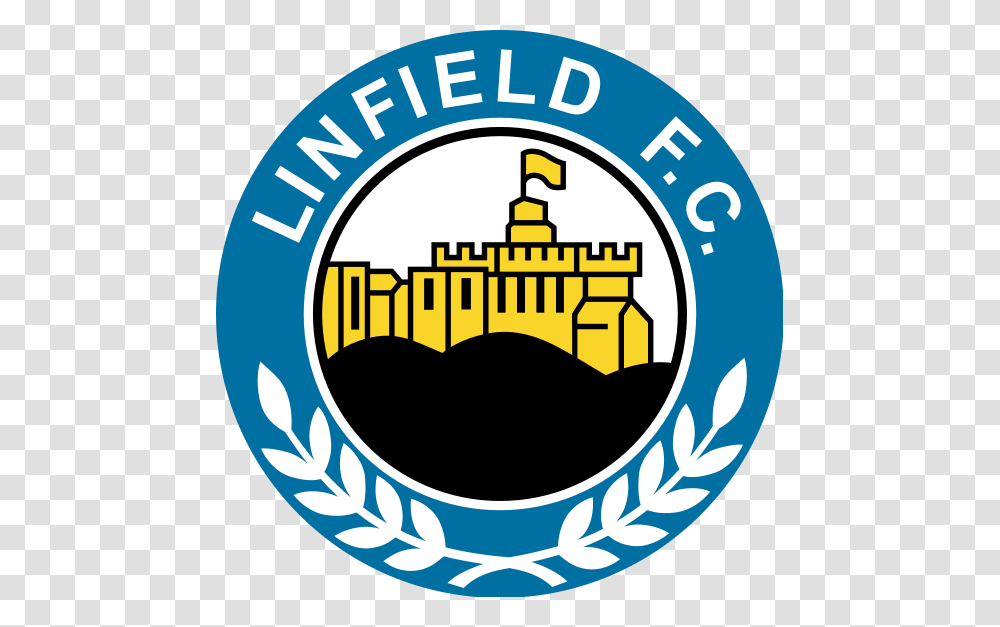 Linfield F.c., Logo, Trademark, Label Transparent Png