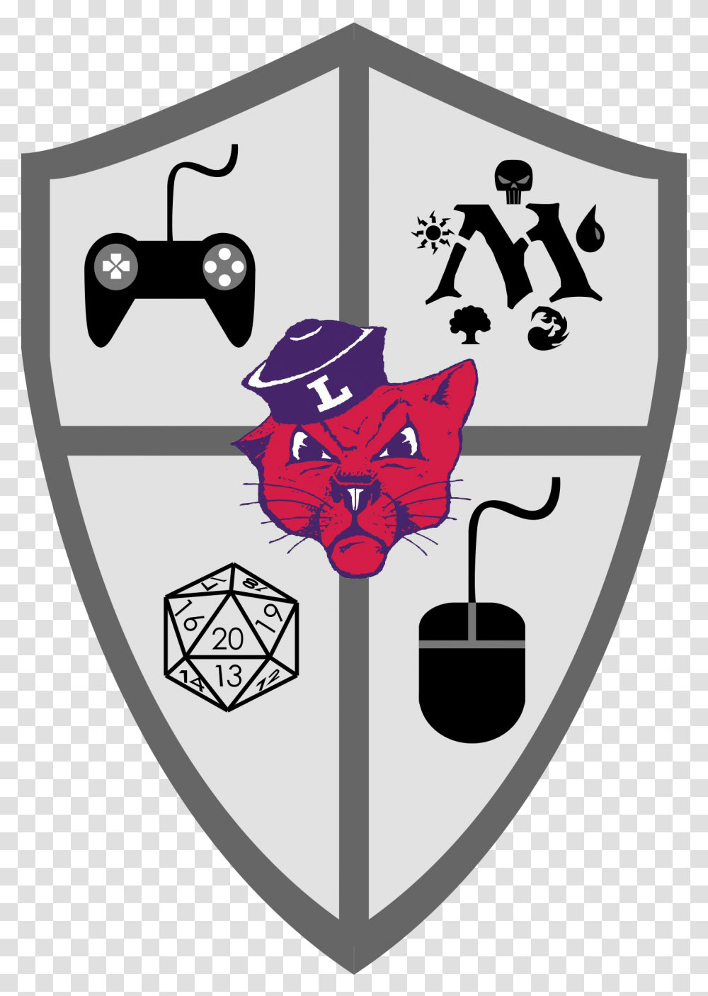 Linfield Wildcat Mascot Coat Of Arms Erikas Electronic Arts, Shield, Armor Transparent Png