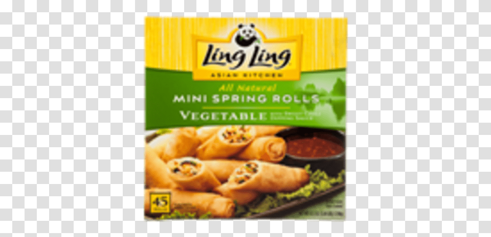 Ling Ling Asian Kitchen Mini Vegetable Spring Rolls Ling Ling Spring Rolls Costco, Food, Sweets, Snack, Lunch Transparent Png