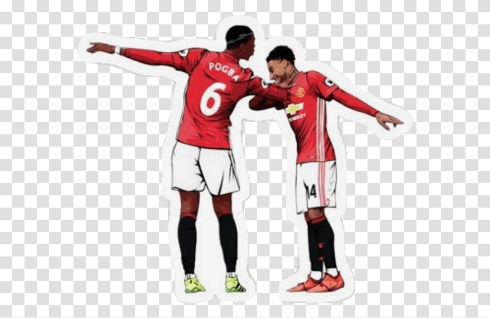 Lingard And Pogba Just Love Them So Muchthey Are Pogba And Lingard Dab, Person, People, Shirt Transparent Png