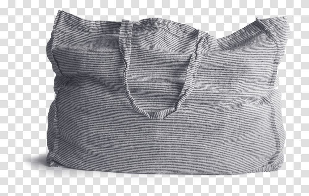 Linge Particulier Bag Medium Blackwhite Stripe Tote Bag, Home Decor, Cushion, Pants Transparent Png
