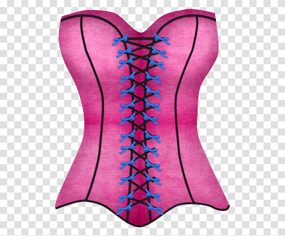 Lingerie Clipart Clothes Corselet, Apparel, Corset, Necklace Transparent Png