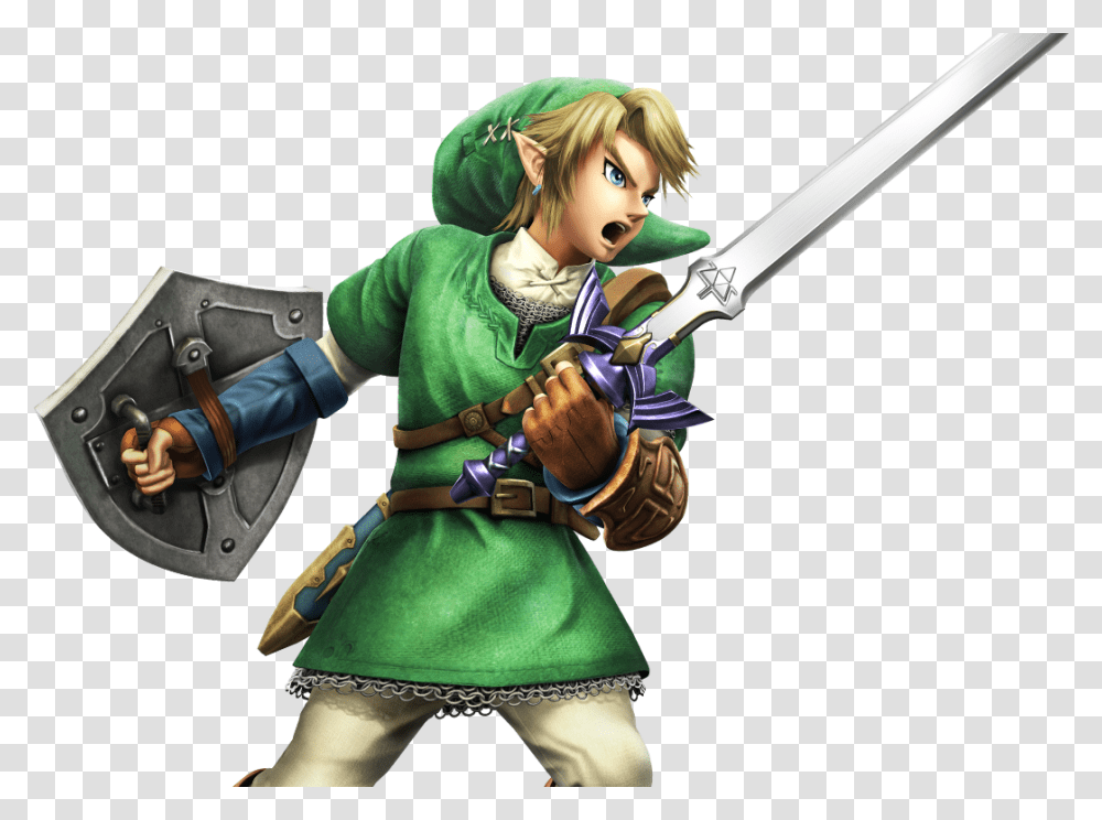 Link Brawl Link Smash Bros, Person, Human, Costume, Legend Of Zelda Transparent Png