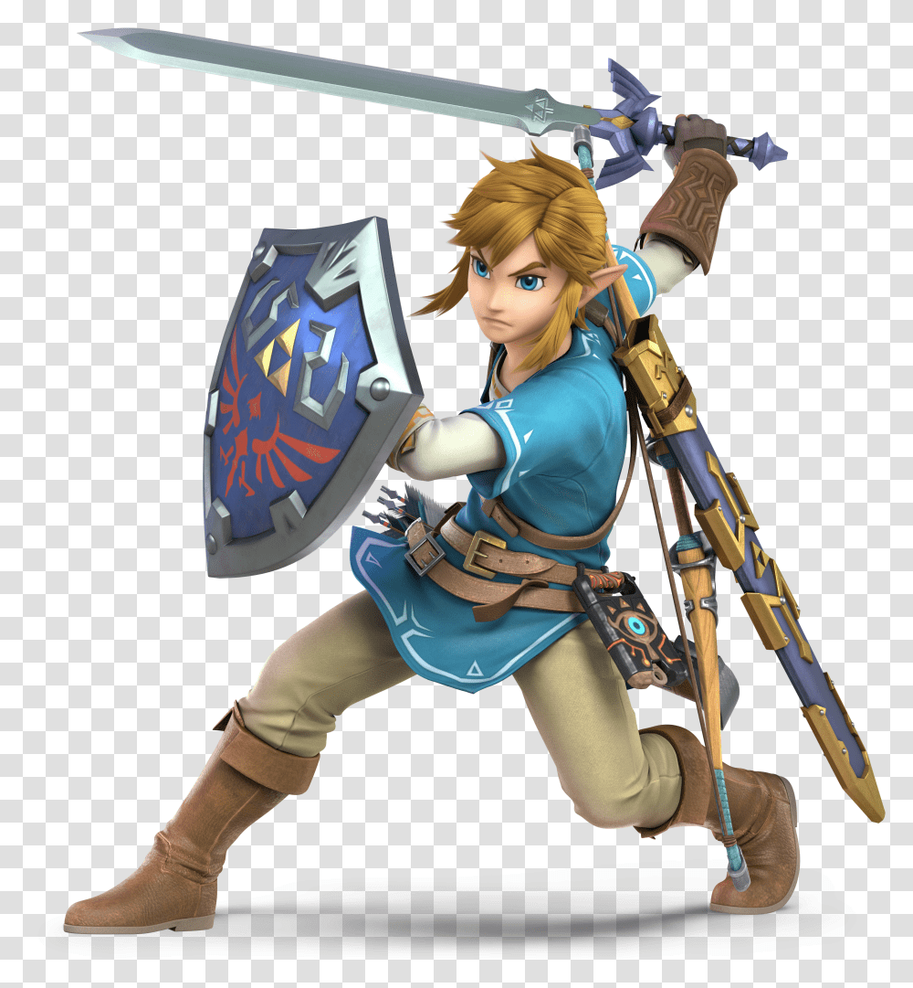 Link Breath Of The Wild Transparent Png