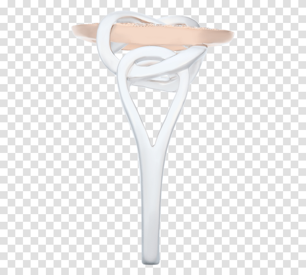 Link By Link Two Tone Circle Diamond Ring Download Clothes Hanger, Slingshot Transparent Png