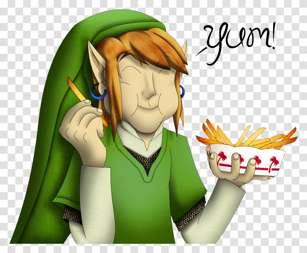Link Goes To In N Out Burger Cartoon, Costume, Elf, Plant Transparent Png