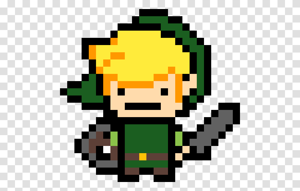 Link Legend Of Zelda Pixel Art, Pac Man, Rug Transparent Png