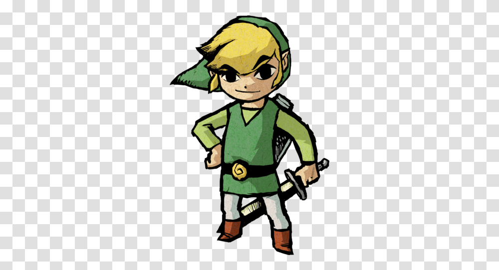 Link Legend Of Zelda The Wind Waker Link, Person, Human, Art, Hand Transparent Png