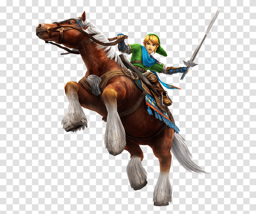 Link On A Horse, Mammal, Animal, Person, Equestrian Transparent Png