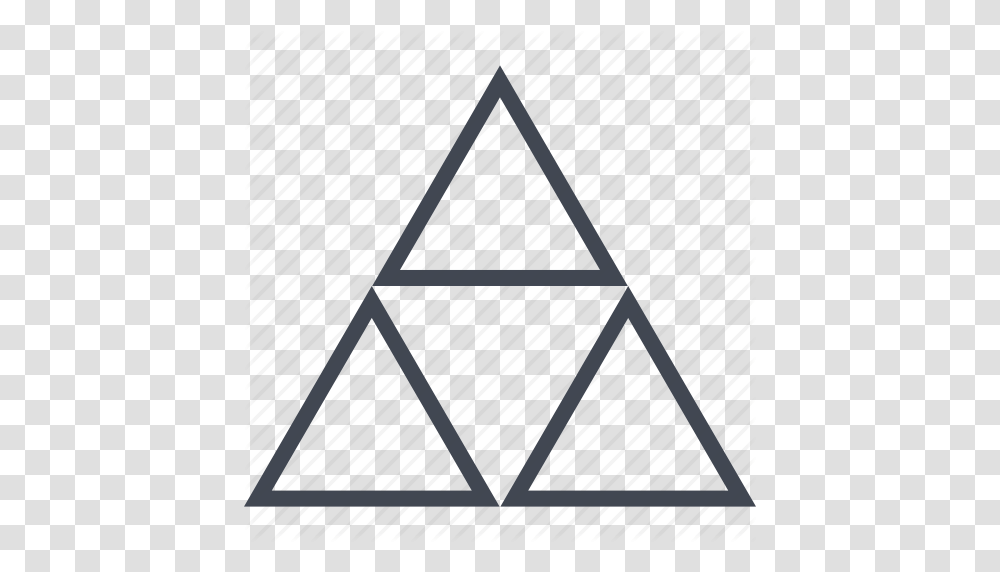 Link Power Three Triangles Icon, Staircase Transparent Png